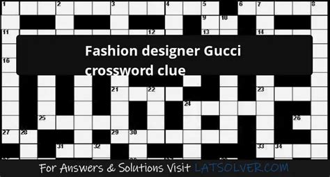 street vendor gucci bag for example crossword|Clue: Street.